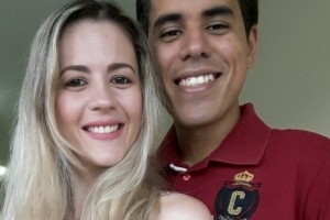 Victor Arlindo e Vanessa Gama