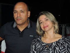 Cel Gilvan Augusto de Farias Júnior e sua esposa, Tânia Claudett Schupp
