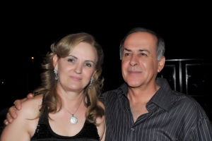 Casal de empresários Valdecir Luiz Ferrari e Sônia Ferrari