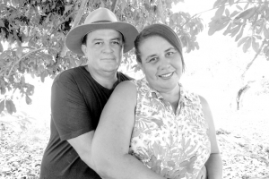 Antônio Carlos Vicentine e sua esposa Maria Conceição