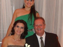 Maria Angélica , Luiz Carlos Cordeiro e Caroline Zacari