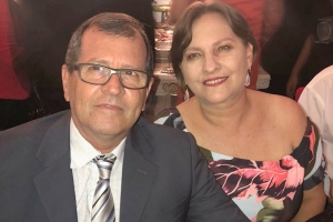 Dr Darley Chaves  sua esposa Liane Roseni