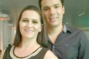 Márcia Bartocz e Carlos Virgilio