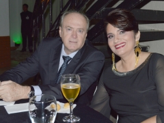Empresário da contabilidade Carlos Noleto (Centrolex Contabilidade) e Jaciara Noleto