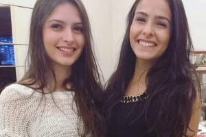 Acadêmicas em Medicina, Izabella e Rafaella Scalabrini Ferrari