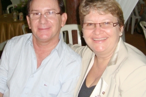 Engenheiro Civil Humberto Ceretta e Professora Beloni Ceretta