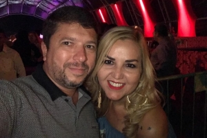 Wilson Lande e sua esposa Sílvia