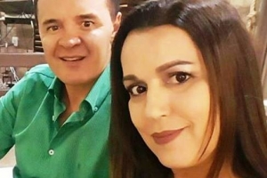 Rogério Mendonça  e Claudia