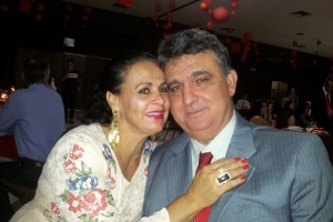 Marlene Souza Silva e Dr. Aridaque Luís Neto