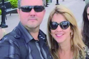 Dr. Edmar Rodrigues de Souza Júnior e sua esposa Márcia Helena Leonel