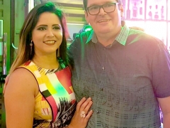Beatriz e empresário Mauro Zampieri