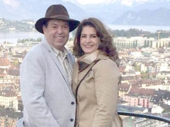 Empresário José Lúcio Vieira Dias com sua esposa Rachel Magalhães Dias