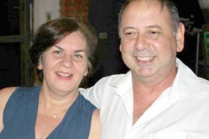 Geraldo da Rosa Galvão e sua esposa Gisele Balaiardi (2)