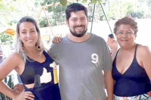 Leandro Naves, Cristiane Dourado e Sebastiana Martins