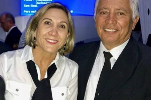 José Fleury Filho e Queza (Queza Seguros)