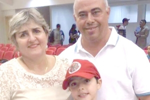 Paschoal Lopes Bento e sua esposa Joice Margarete Nunes Lopes