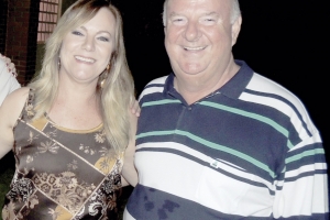 Gelso Rheinheimer, do Grupo Cerenge e sua esposa Silvana Josete