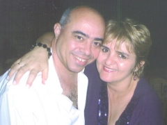 Advogado Paschoal Lopes Bento e sua esposa Joice