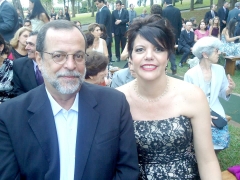 Dr. Domingos Sávio Antunes de Oliveira e sua esposa Marlene Nóbrega