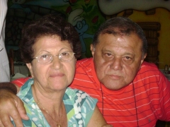 Professora Maria Celeste e seu esposo advogado e Delegado Classe Especial