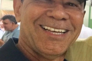 Empresário Ademar Souza e Silva, do Supermercado Cogal e o Jornalista Paulo Batista