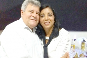 Maria Auxiliadora (Dora) e seu esposo, eng° Luiz Alberto Victor de Matos