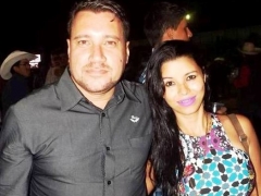 Vander Lima e sua esposa Joyce