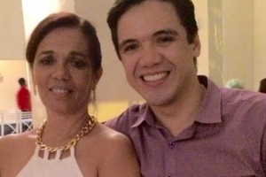 Advogada Ada Pereira da Silva e eu filho Rafael Pereira