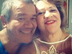 Waldir de Souza e sua esposa Maria Neuza