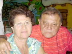 Dr. Aldemar de Araújo Guirra e sua esposa, Profa. Maria Celeste Guirra