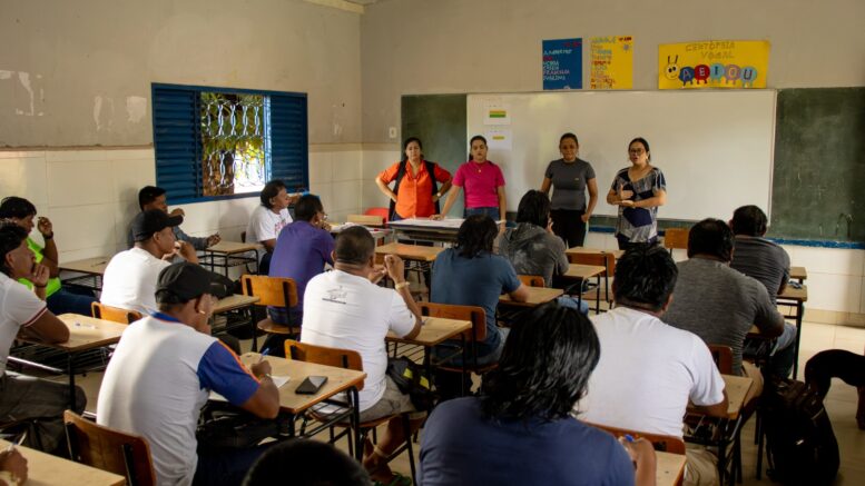 Secretaria de Educação leva formação aos professores indígenas de Barra do Garças